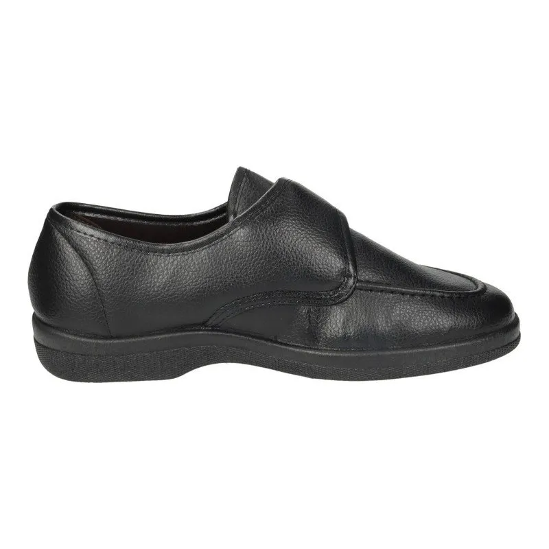 21296 Zapatillas Polipiel color NEGRO