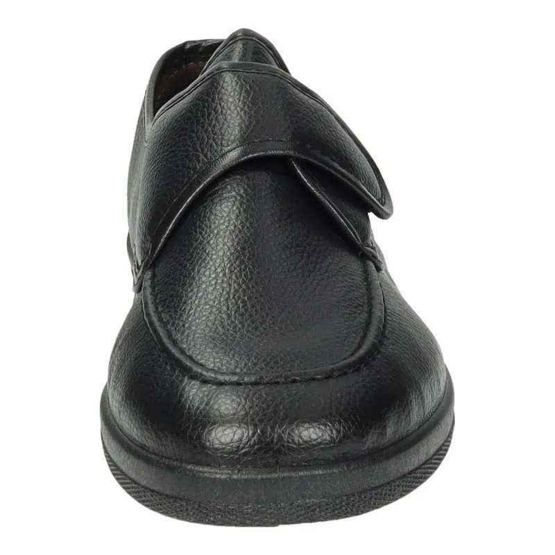 21296 Zapatillas Polipiel color NEGRO