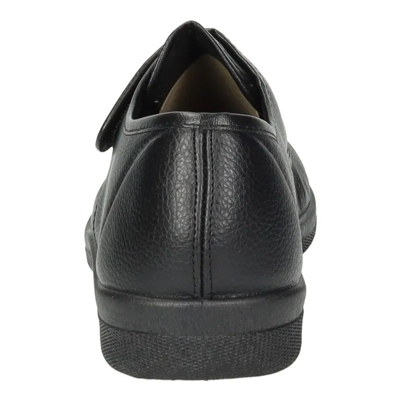 21296 Zapatillas Polipiel color NEGRO