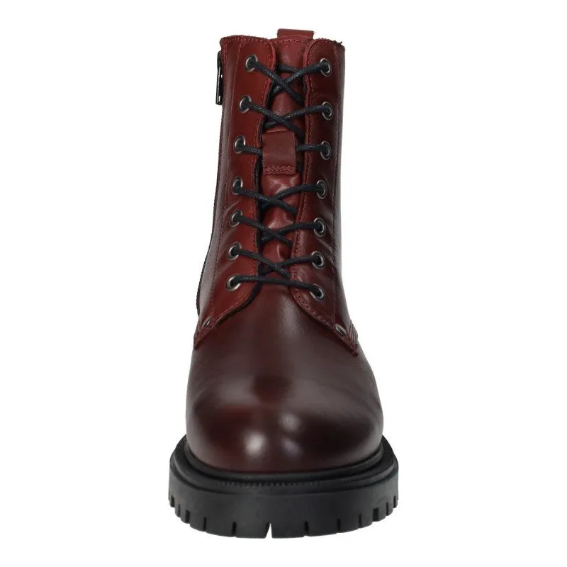 4532D13 BOTAS MOTERAS COLOR BURDEOS