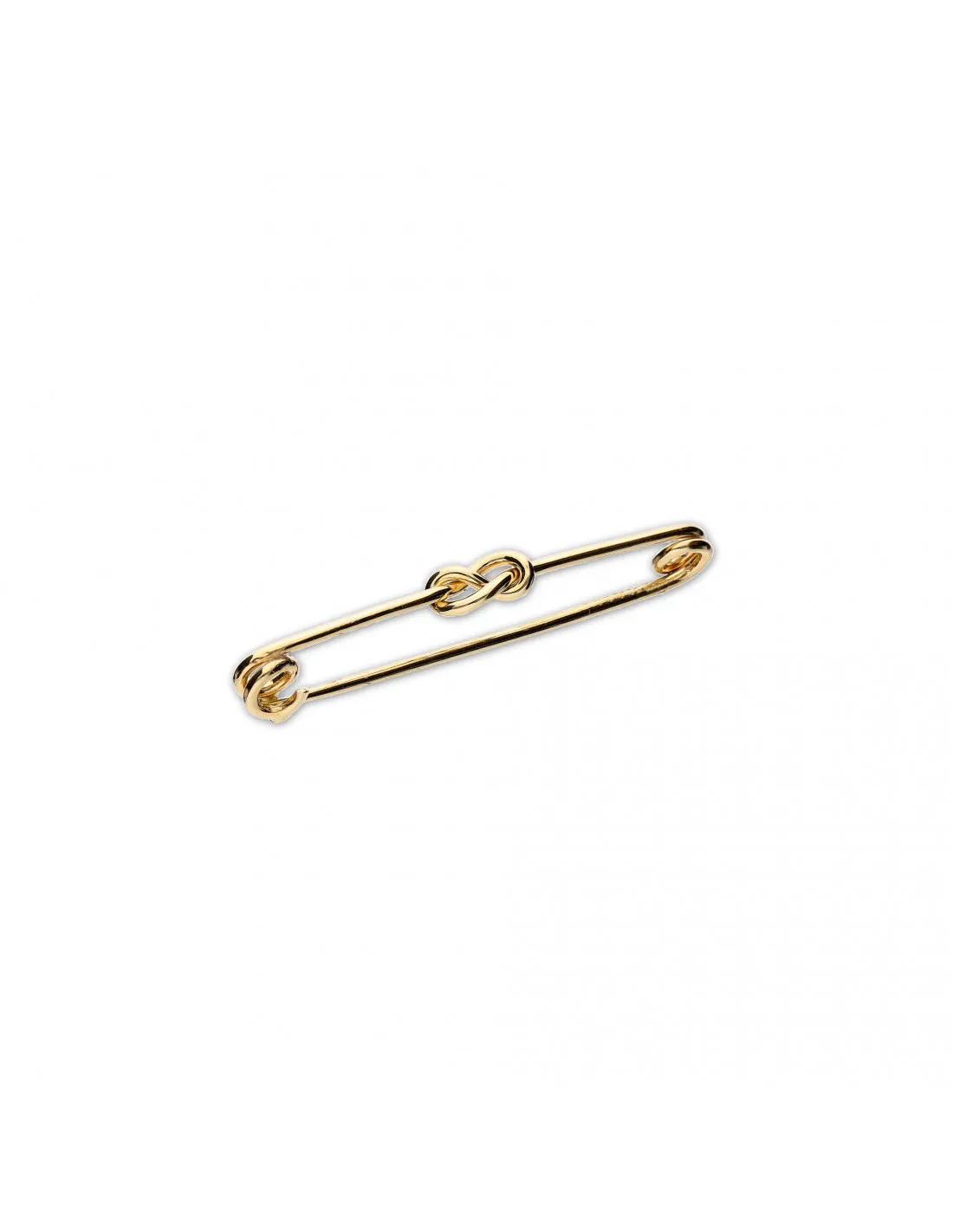 Alfiler Nudo Oro Amarillo