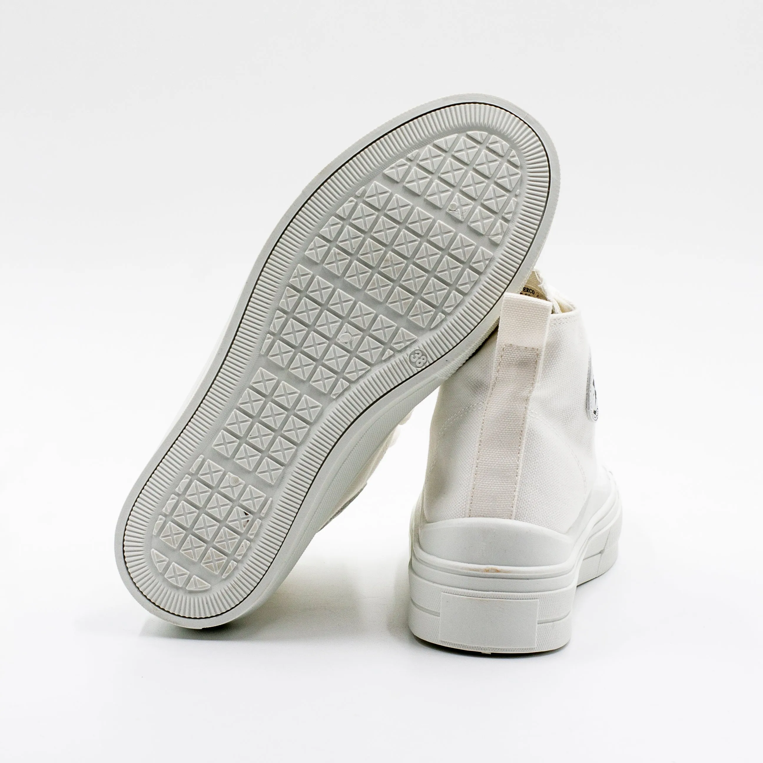 Alquimia zapatilla lona mujer con cordon color Blanco