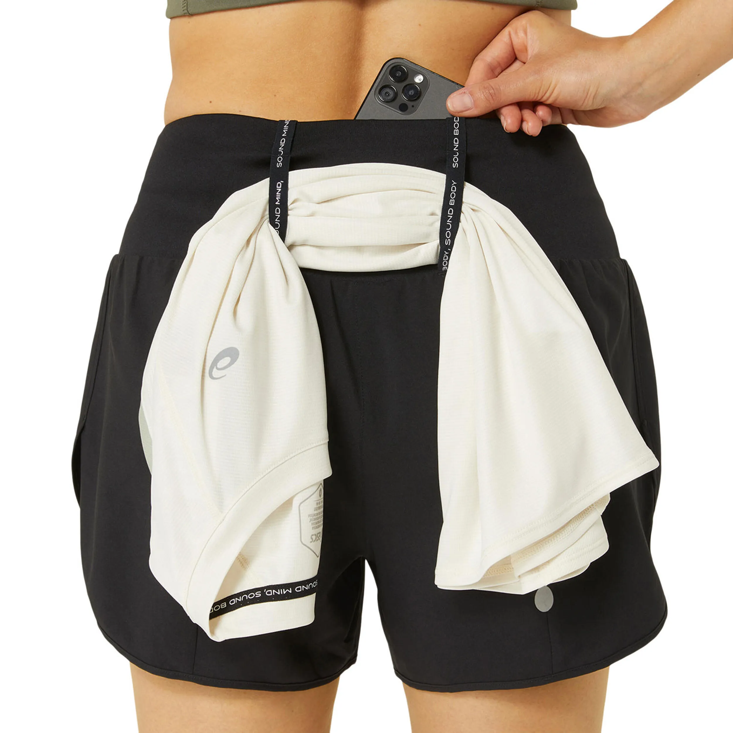 ASICS Road 3.5 Inch Pantalones Cortos Mujeres