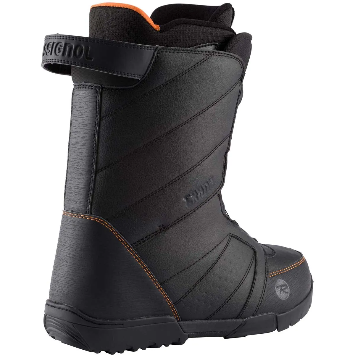 Botas De Snowboard  Crank Boa H4 Black/Orange (Men Rossignol Negro