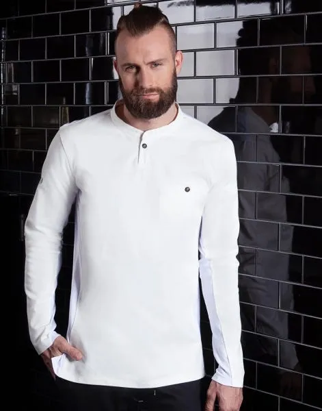 Camisa de cocinero Karlowsky smart manga larga hombre