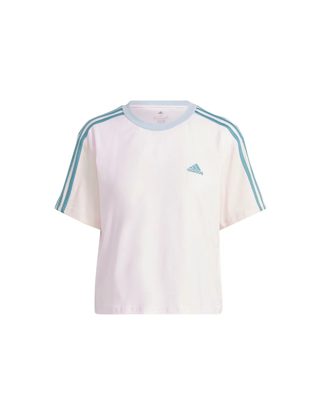 Camiseta adidas 3S Cr Mujer