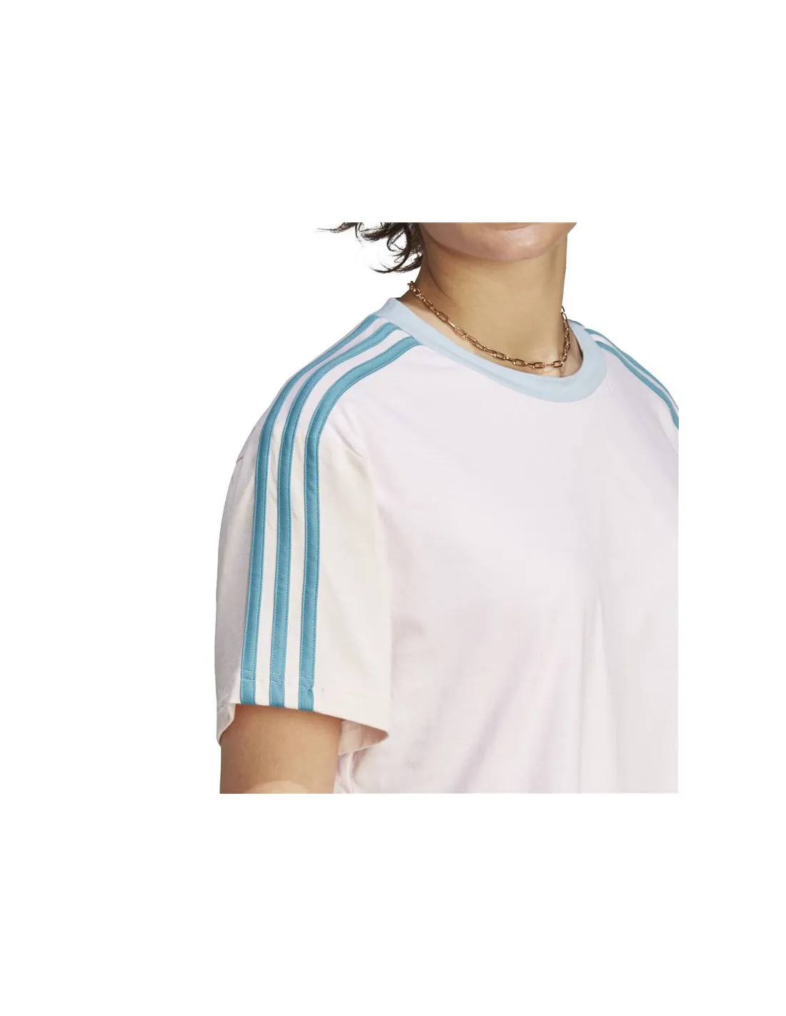 Camiseta adidas 3S Cr Mujer