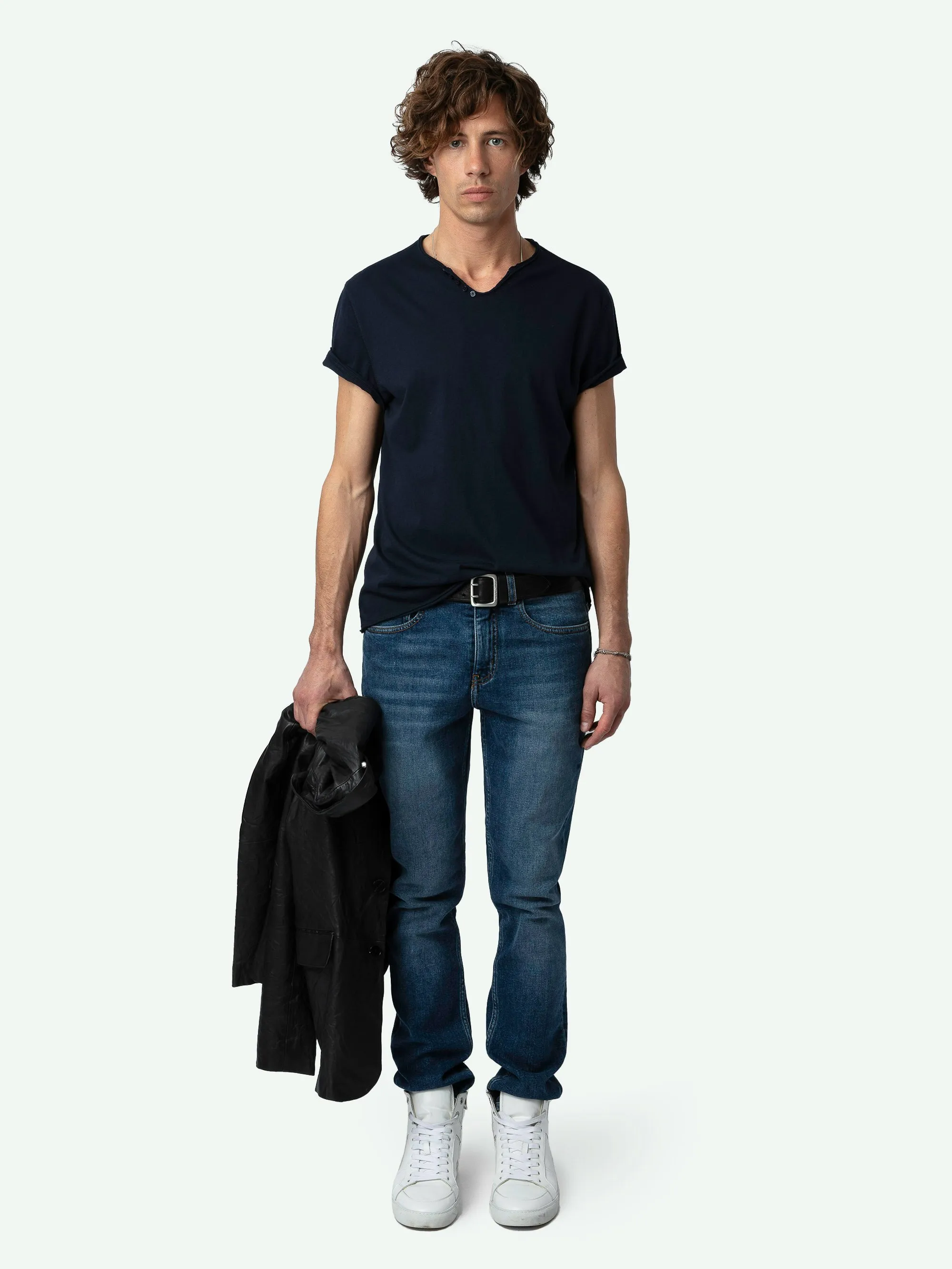 Camiseta Tunecina Monastir con Estampado Fotográfico