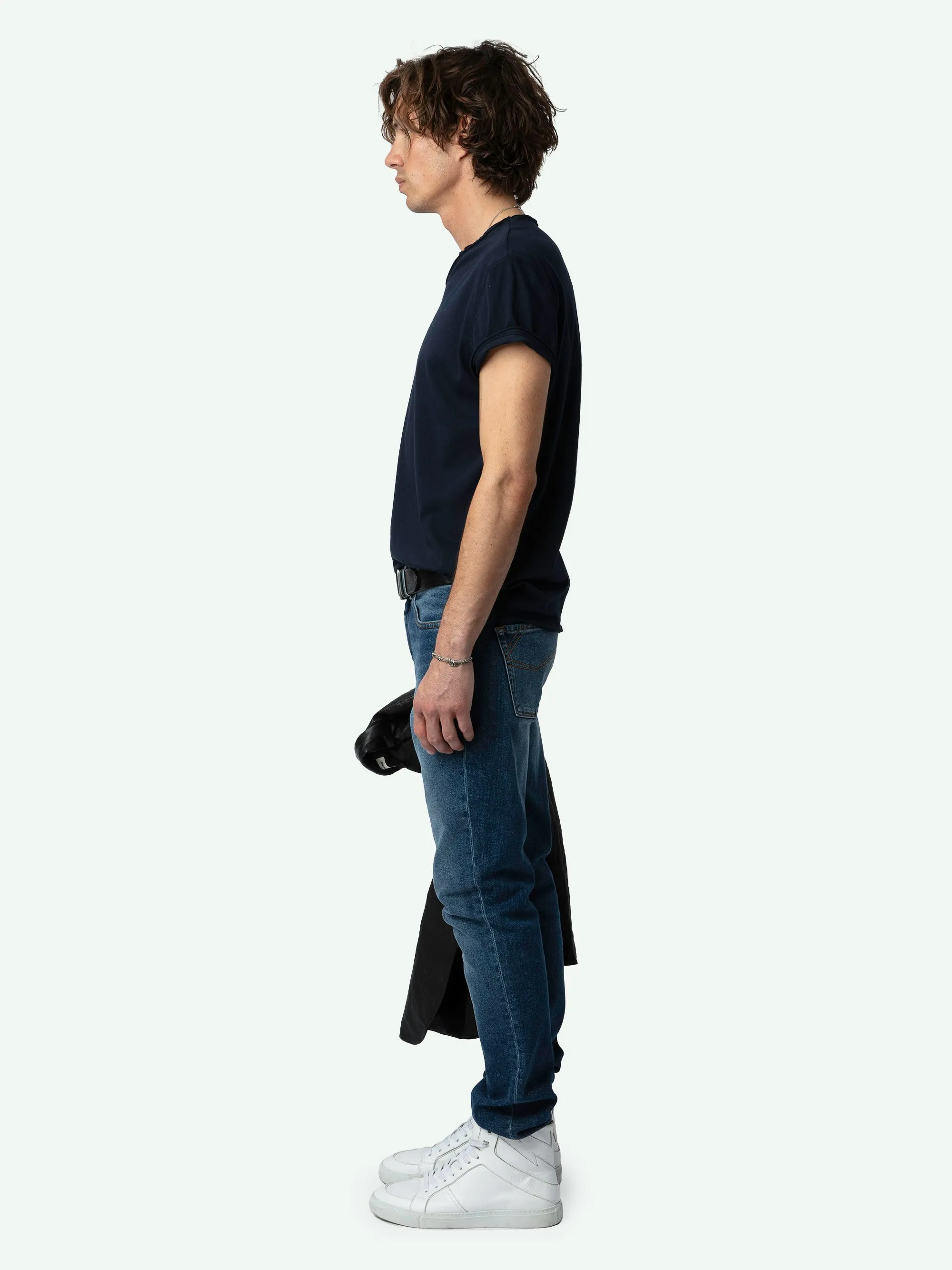 Camiseta Tunecina Monastir con Estampado Fotográfico