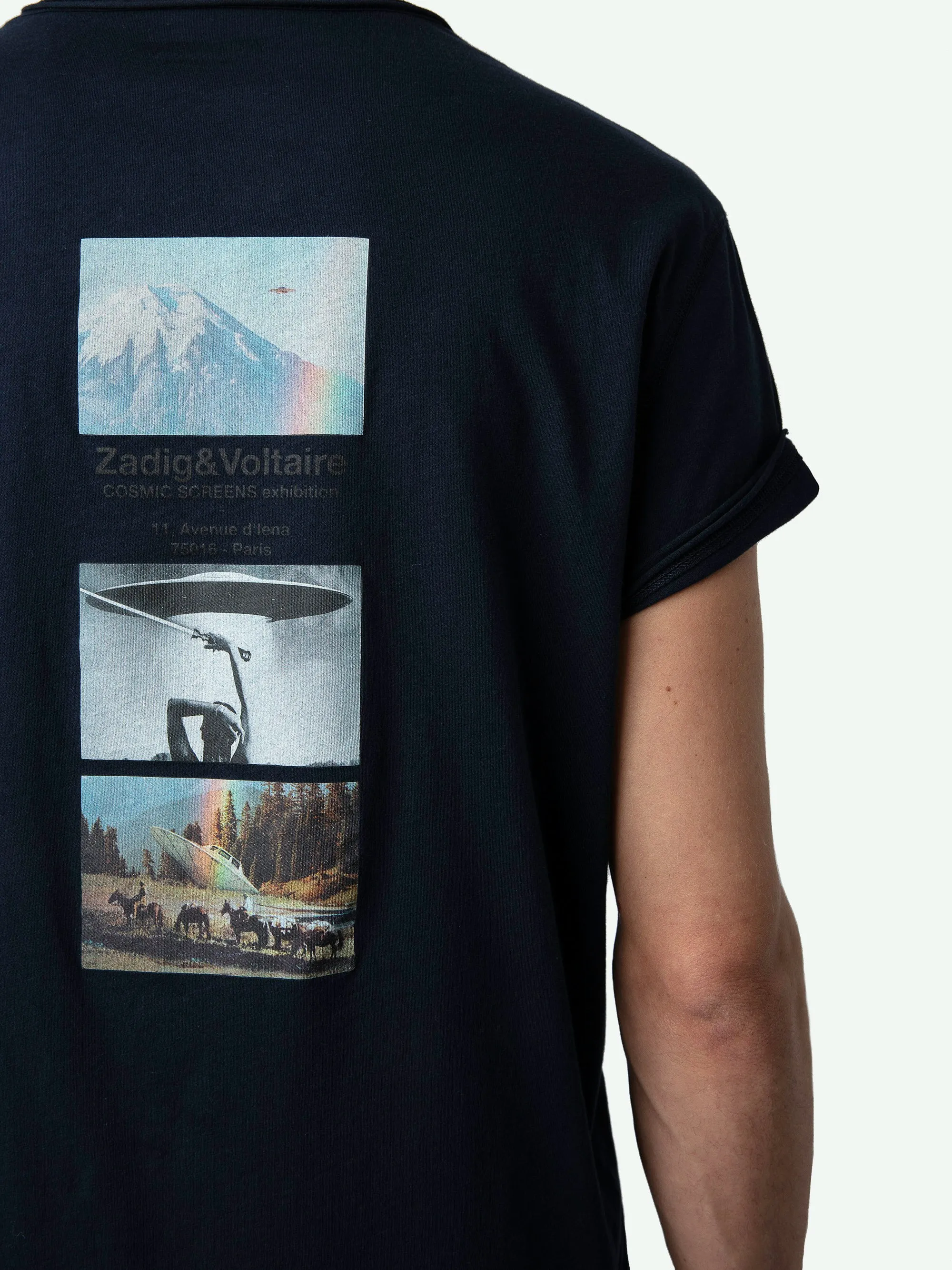 Camiseta Tunecina Monastir con Estampado Fotográfico