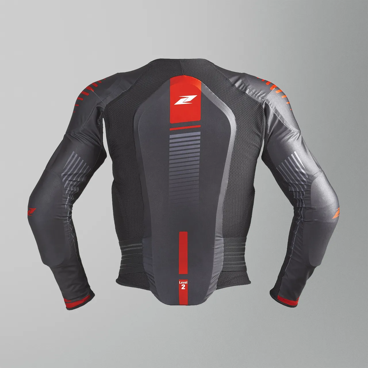 CHAQUETA DE PROTECCIóN ZANDONà ACTION X8 NEGROROJO