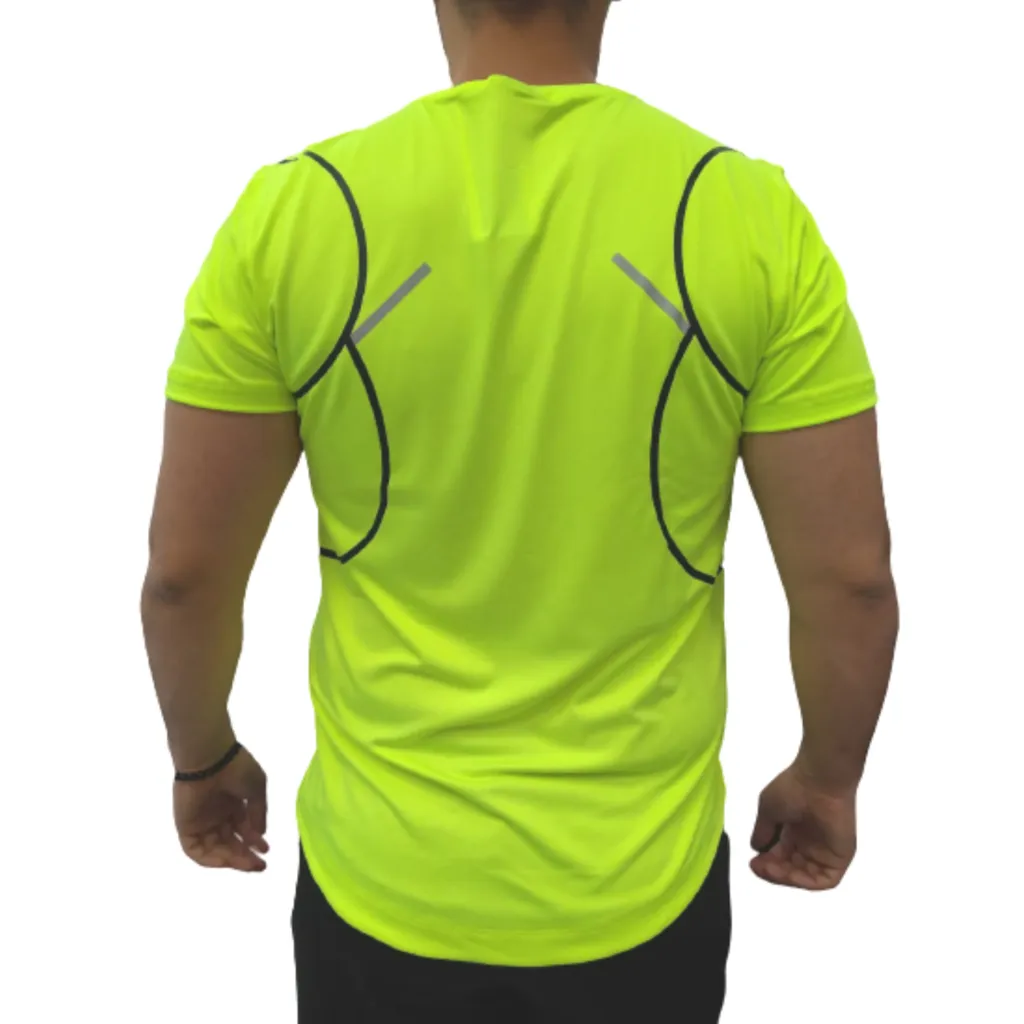 Combo Runner! Remera Deportiva Hombre Am+ Riñonera Expansibl