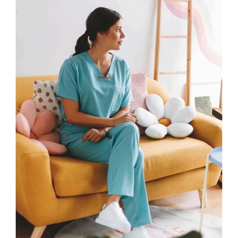 CONJUNTO PIJAMA SANITARIO UNISEX EN TEJIDO ELáSTICO  WORKTEAM