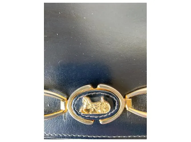 Céline Coche de caballos Negro 
