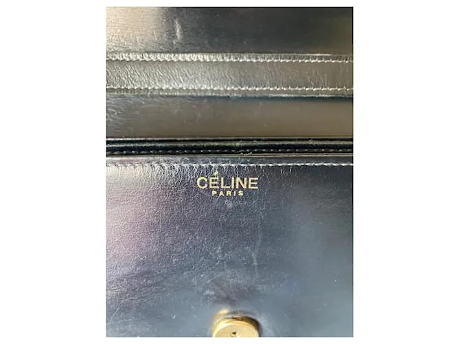 Céline Coche de caballos Negro 