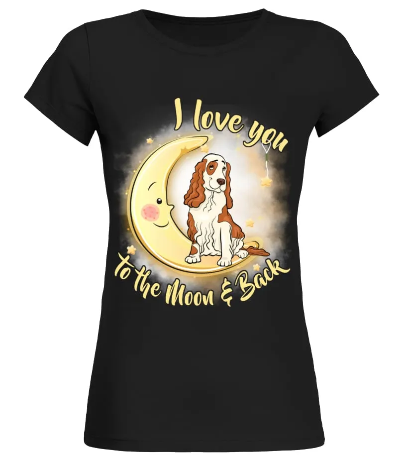 English Cocker Spaniel Camiseta cuello redondo Mujer