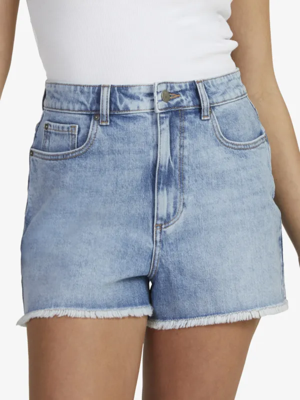 EVA BEAU BLUE  SHORT VAQUERO PARA MUJER