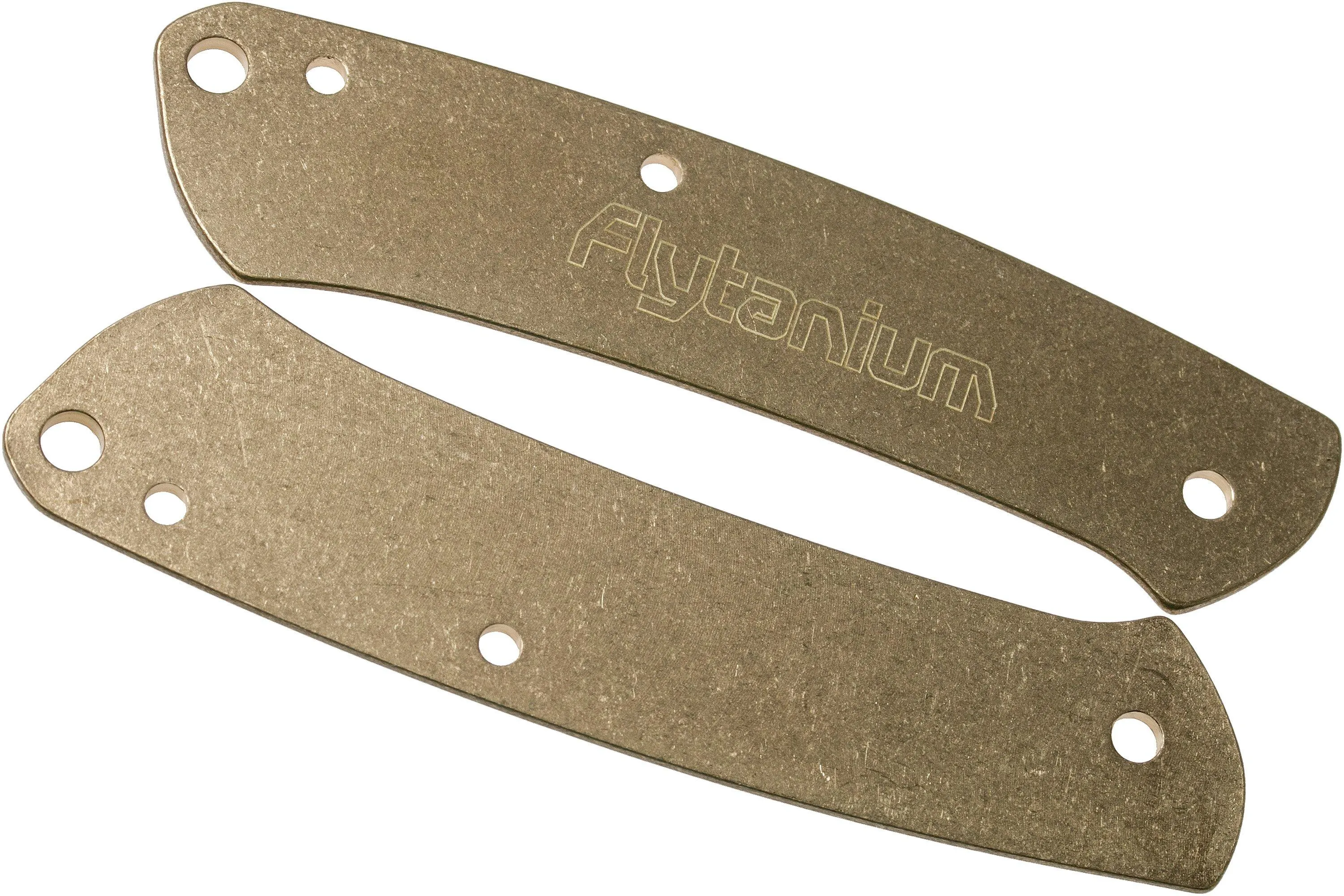 Flytanium Benchmade Proper Scales, latón
