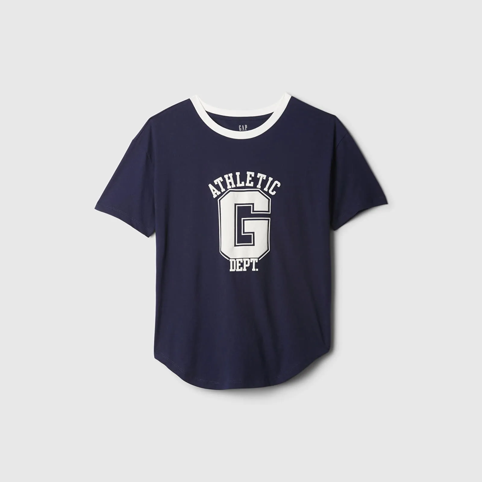 GAP TSHIRT SHORTSLEEVE LOGO TEE NAVY UNIFORM M