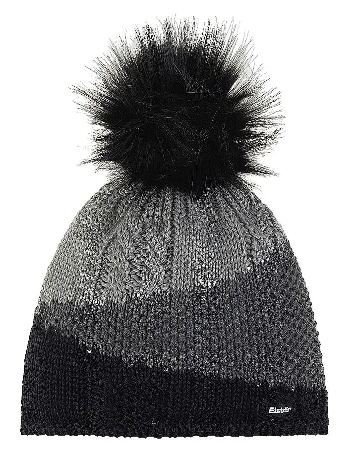 GORRA EISBäR EDEN LUX CRYSTAL MÜ  009/SCHWARZ/ANTHRAZIT/GRAUMELE/SCHWARZ  WOMEN´S