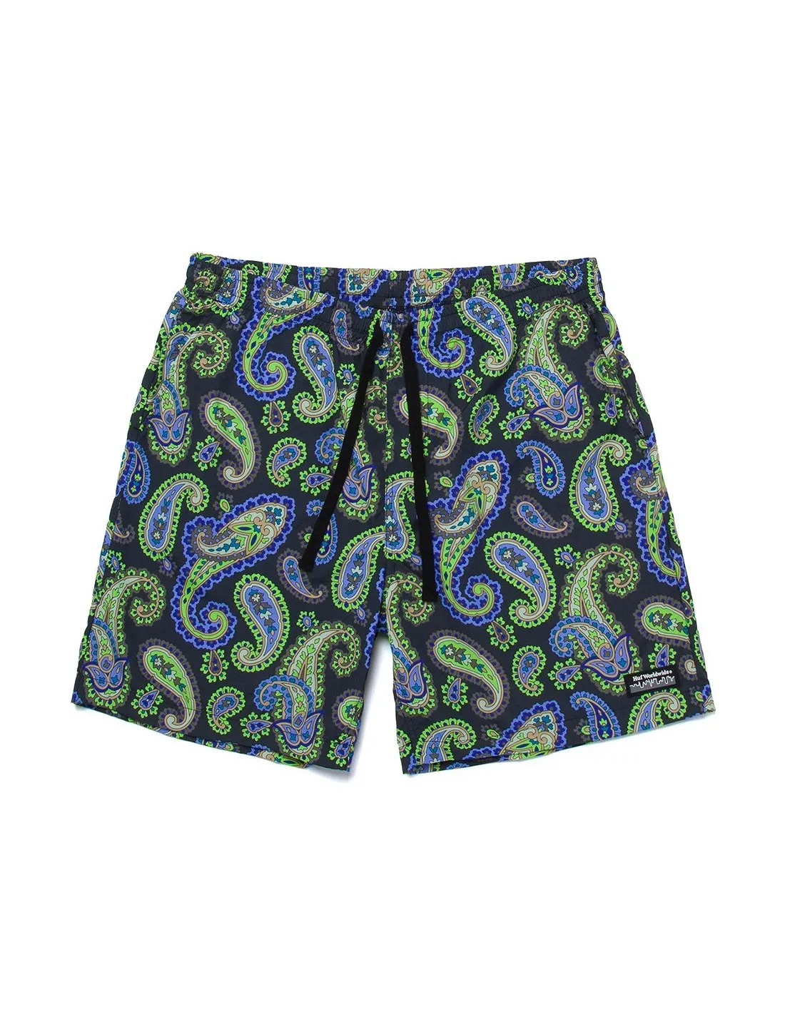 HUF PAILSEY  NEGRO  BOARDSHORT