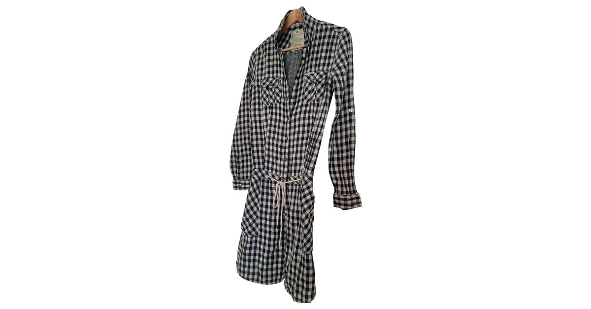Maison Scotch Vestidos Blanco Azul 