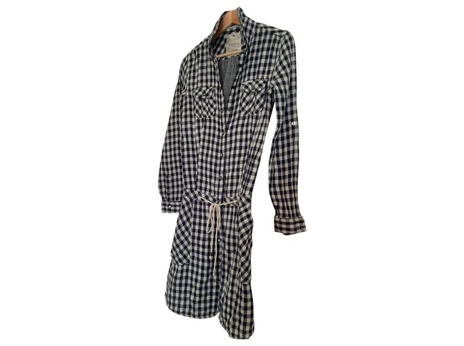 Maison Scotch Vestidos Blanco Azul 