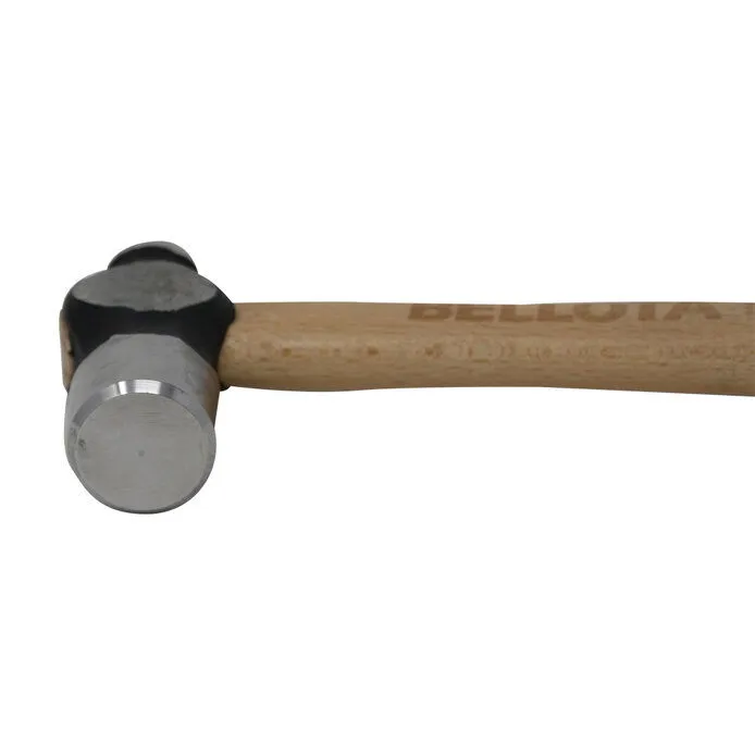 Martillo mecánico de bola con mango de madera para taller