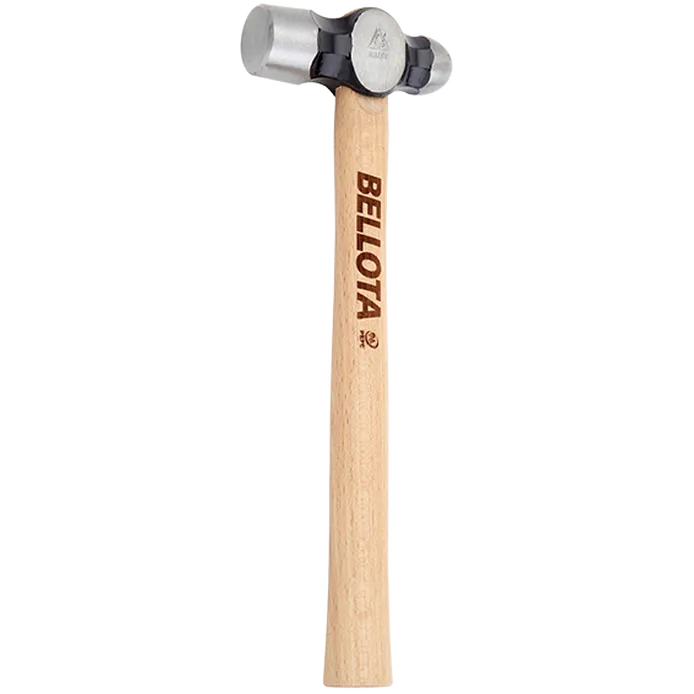 Martillo mecánico de bola con mango de madera para taller