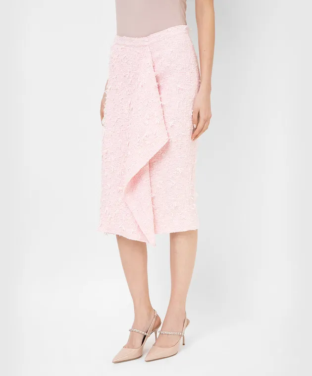 Max Mara Regalo tweed skirt with flounces