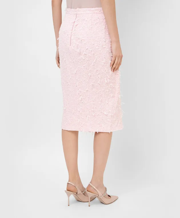 Max Mara Regalo tweed skirt with flounces