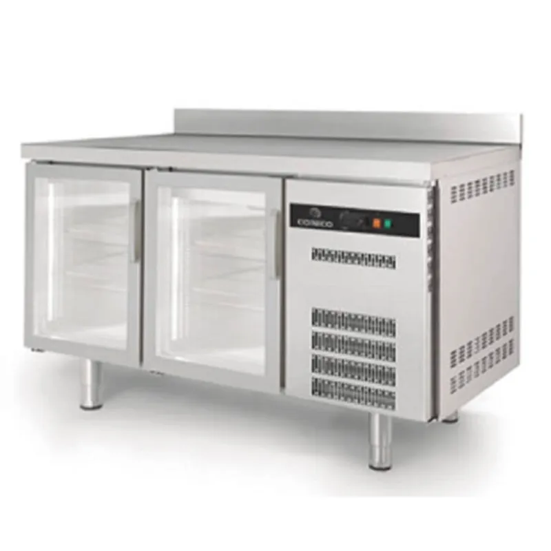 MESA FRíA 600 SNACK REFRIGERADA PUERTA CRISTAL TSRV150S CORECO