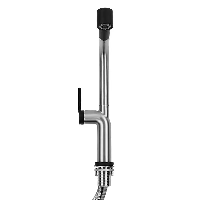 MONOMANDO PARA FREGADERO KELE KSS1236SS/BK ACERO INOX