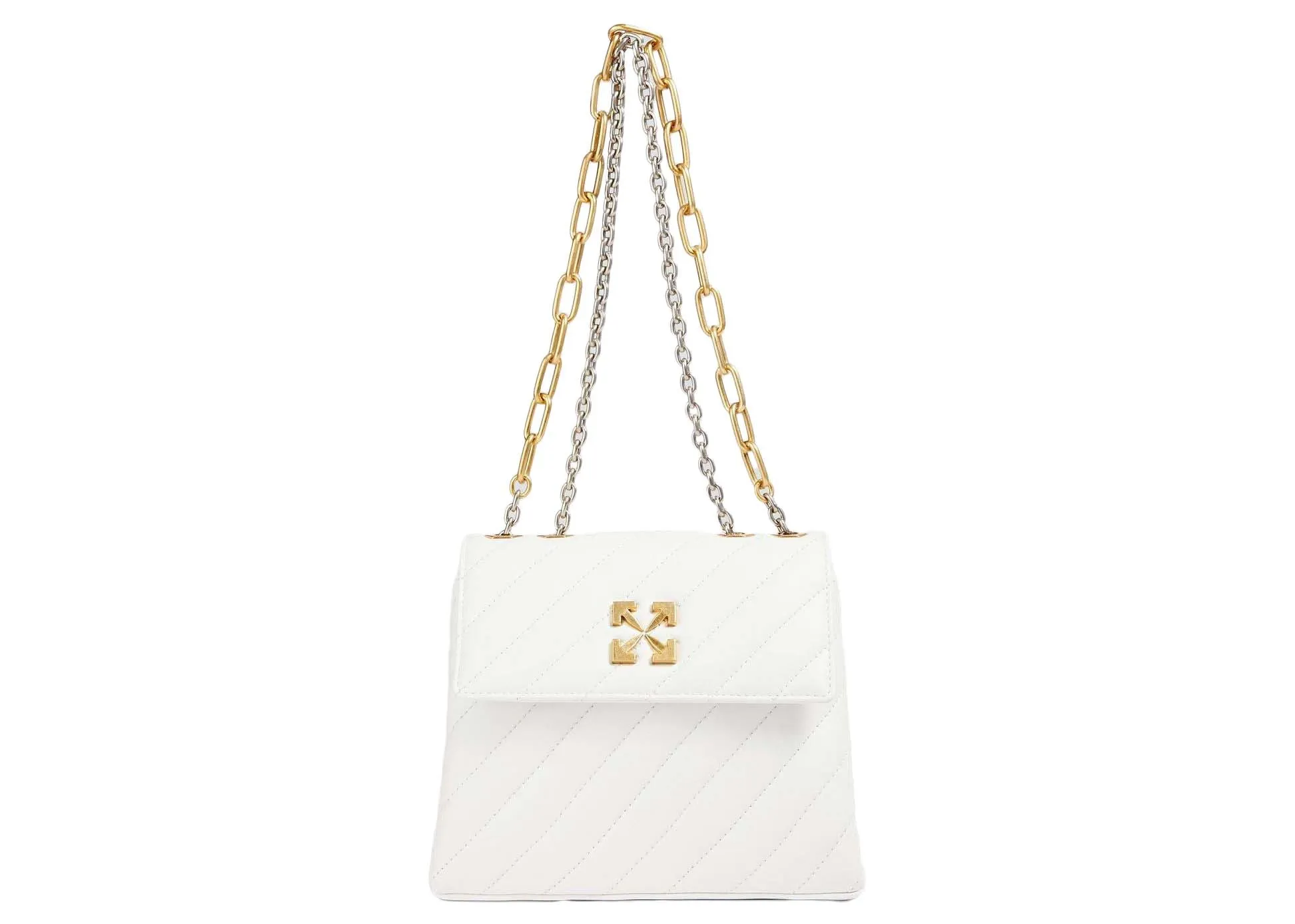 OFFWHITE JACKHAMMER SHOULDER BAG WHITE