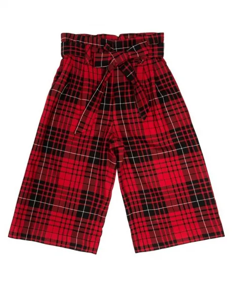 Pantalón MONNALISA Rojo y Negro