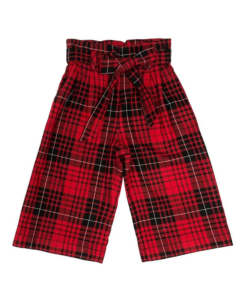Pantalón MONNALISA Rojo y Negro