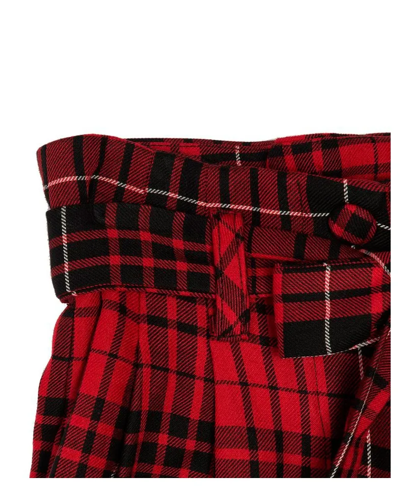 Pantalón MONNALISA Rojo y Negro