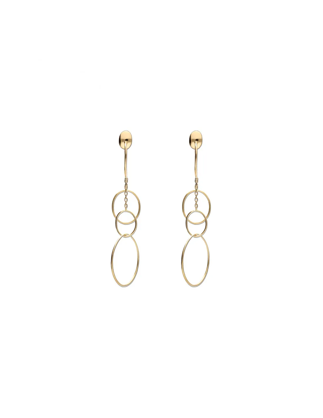 Pendientes Oro Amarillo Aros