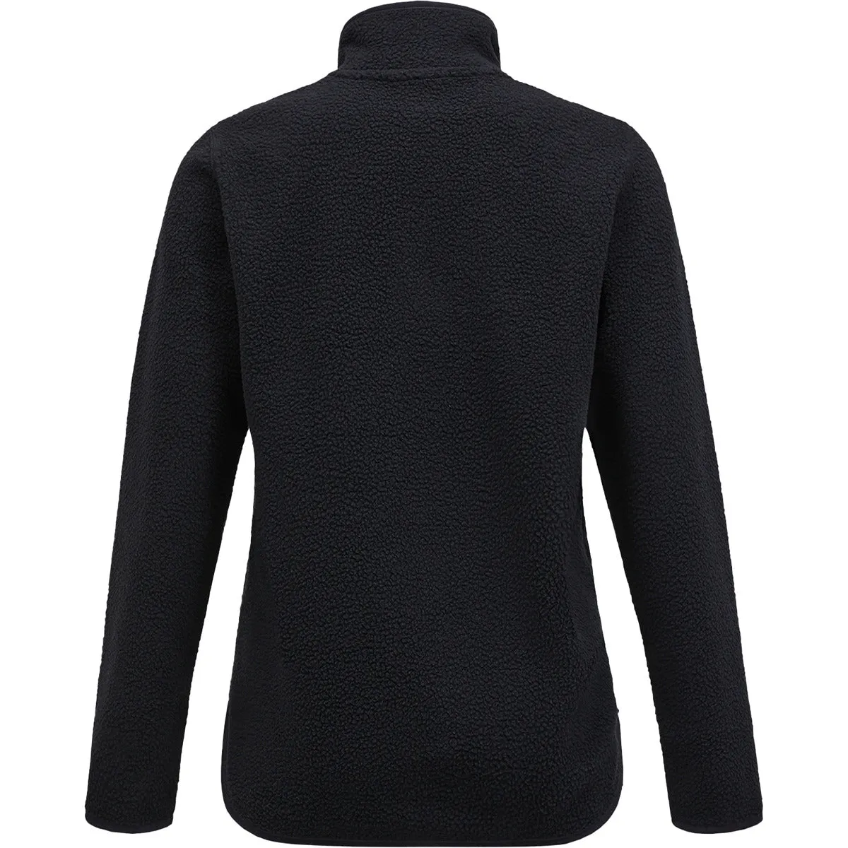Polar Mujer W Pile Zip Jacket Peak Performance Negro