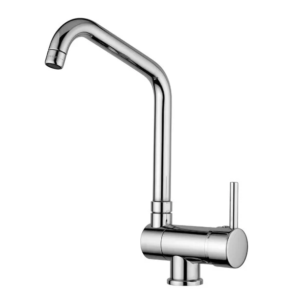 QUADRO DESIGN BRASS MEZCLADOR DE COCINA CON CAÑO GIRATORIO
