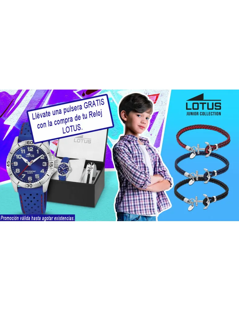 Reloj Niño Lotus Naranja 18663