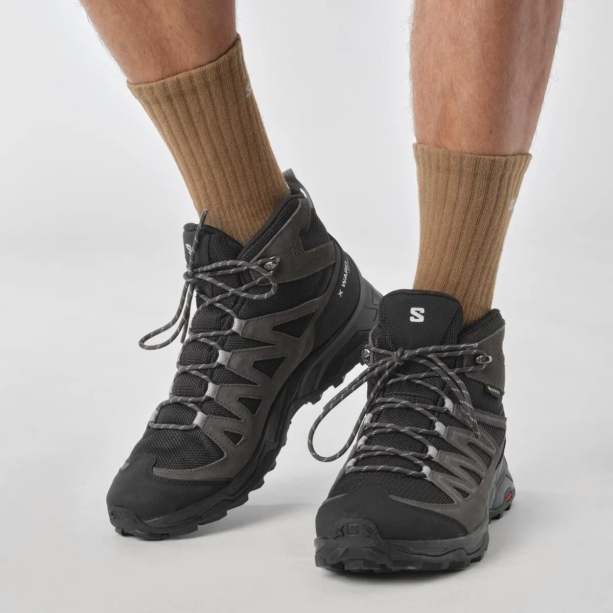 Salomon X Ward Leather Mid Gtx