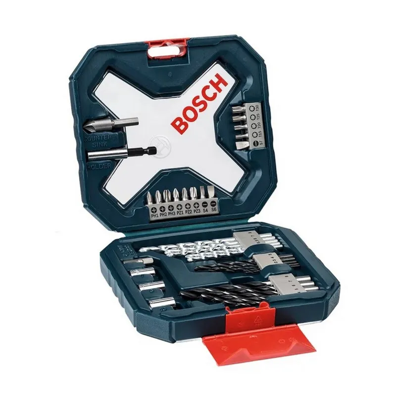 SET DE BROCAS Y PUNTAS BOSCH XLINE 34 PIEZAS