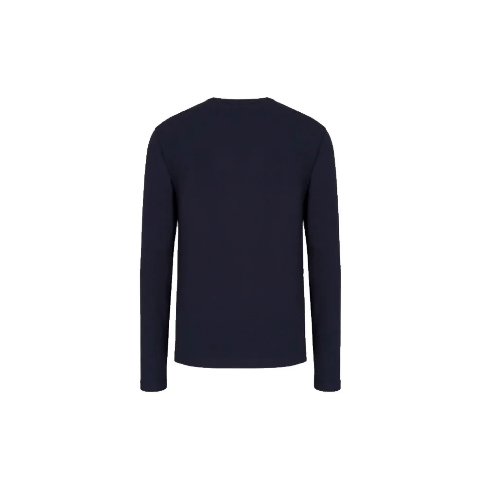 Sudadera EA7 Emporio Armani 8NPM14 PJE05Z Color Azul Marino / Hight Blue