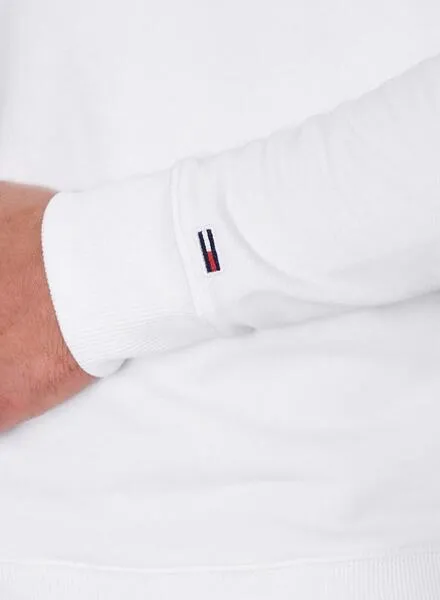 Sudadera Tommy Jeans Crew Blanco para Hombre