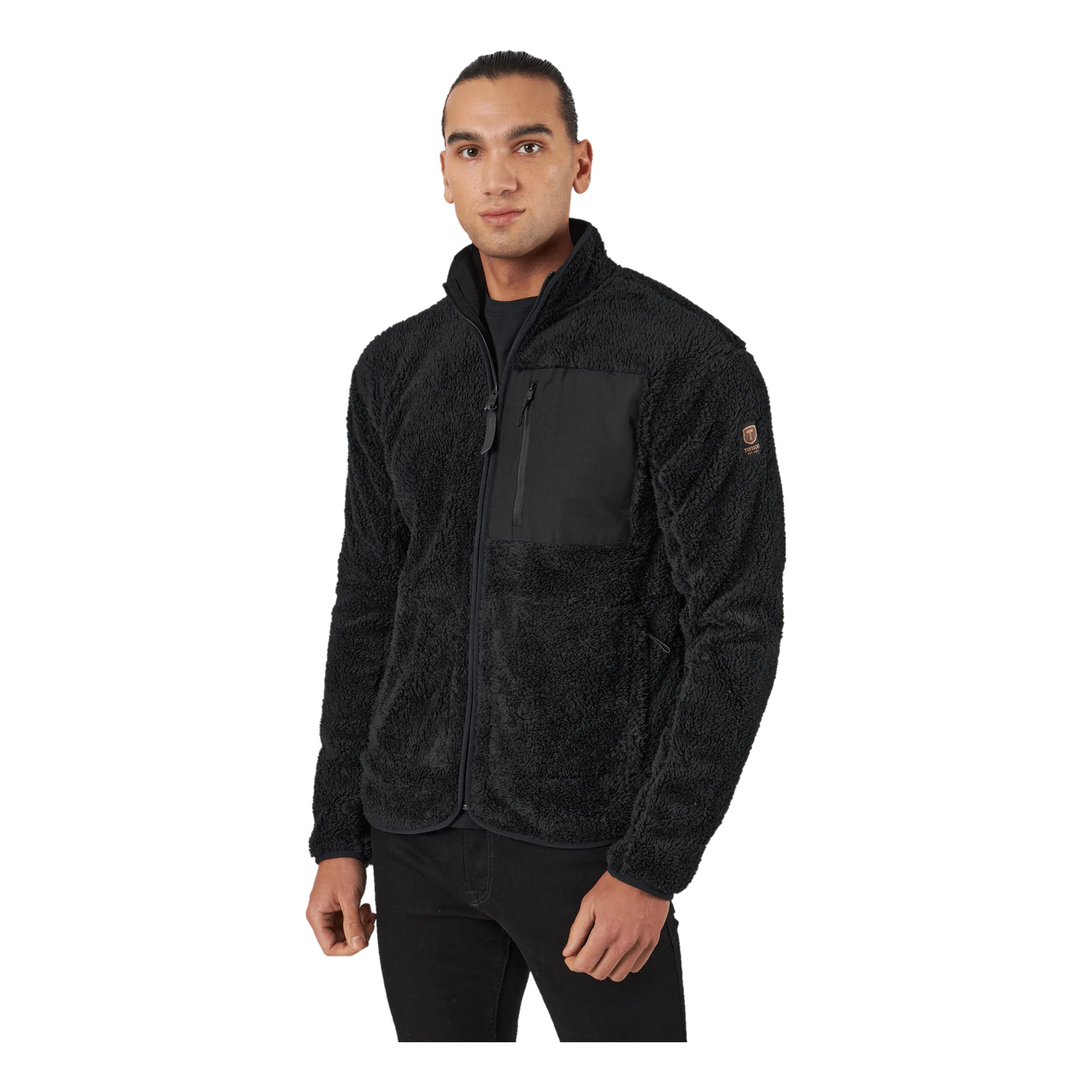 Tenson Thermal Pile Zip J M Black