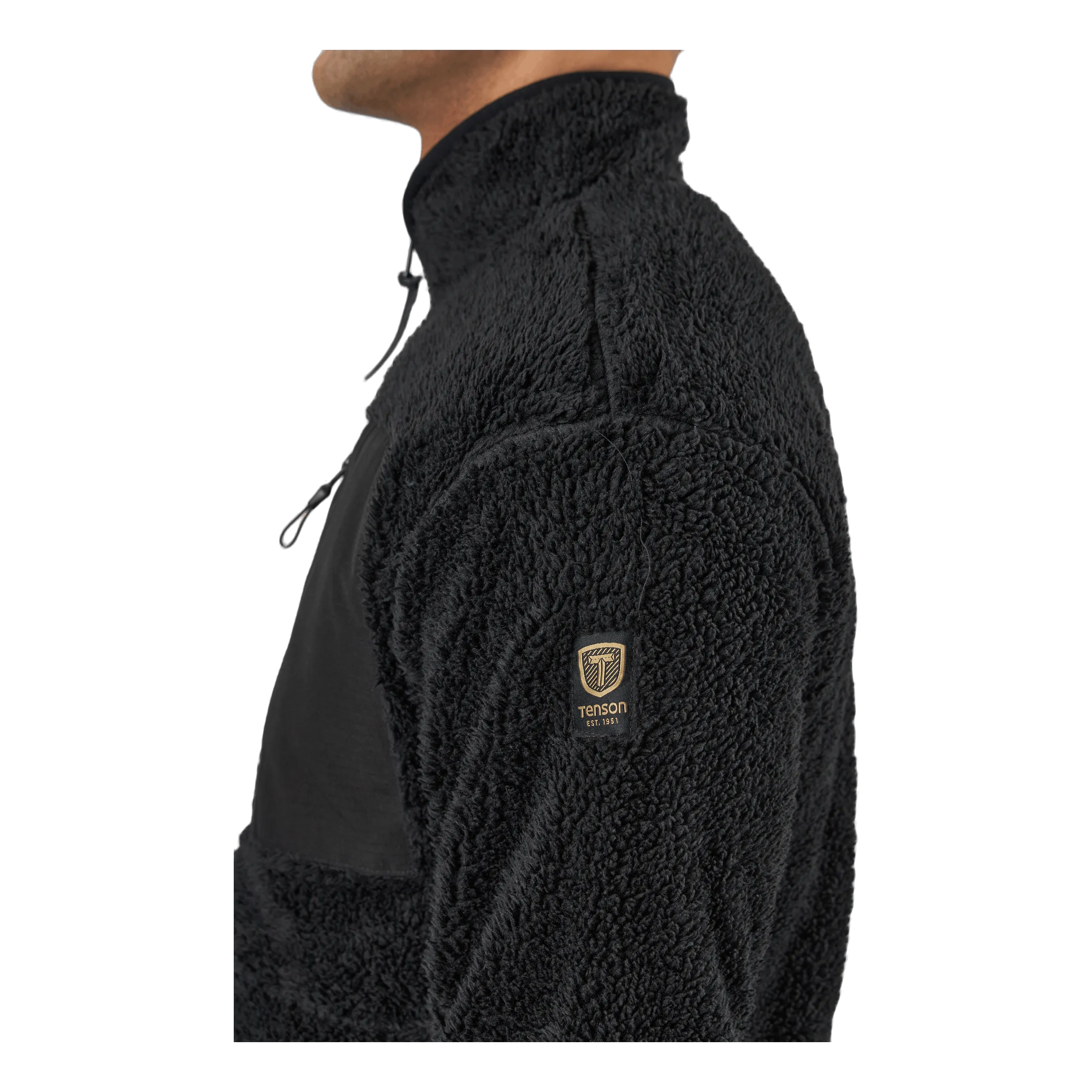 Tenson Thermal Pile Zip J M Black