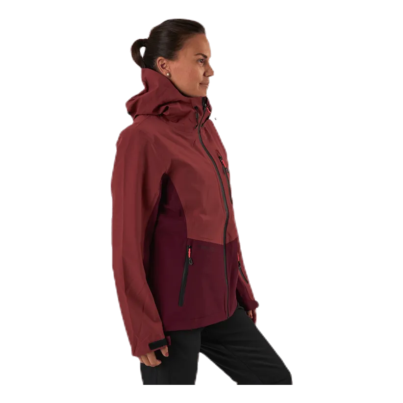 WHISTLER VILMA HARDSHELL SKI JACKET WPRO 15000 PURPLE