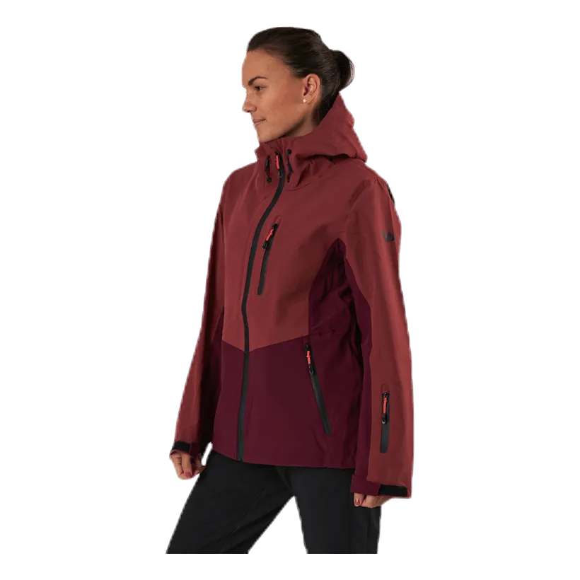 WHISTLER VILMA HARDSHELL SKI JACKET WPRO 15000 PURPLE