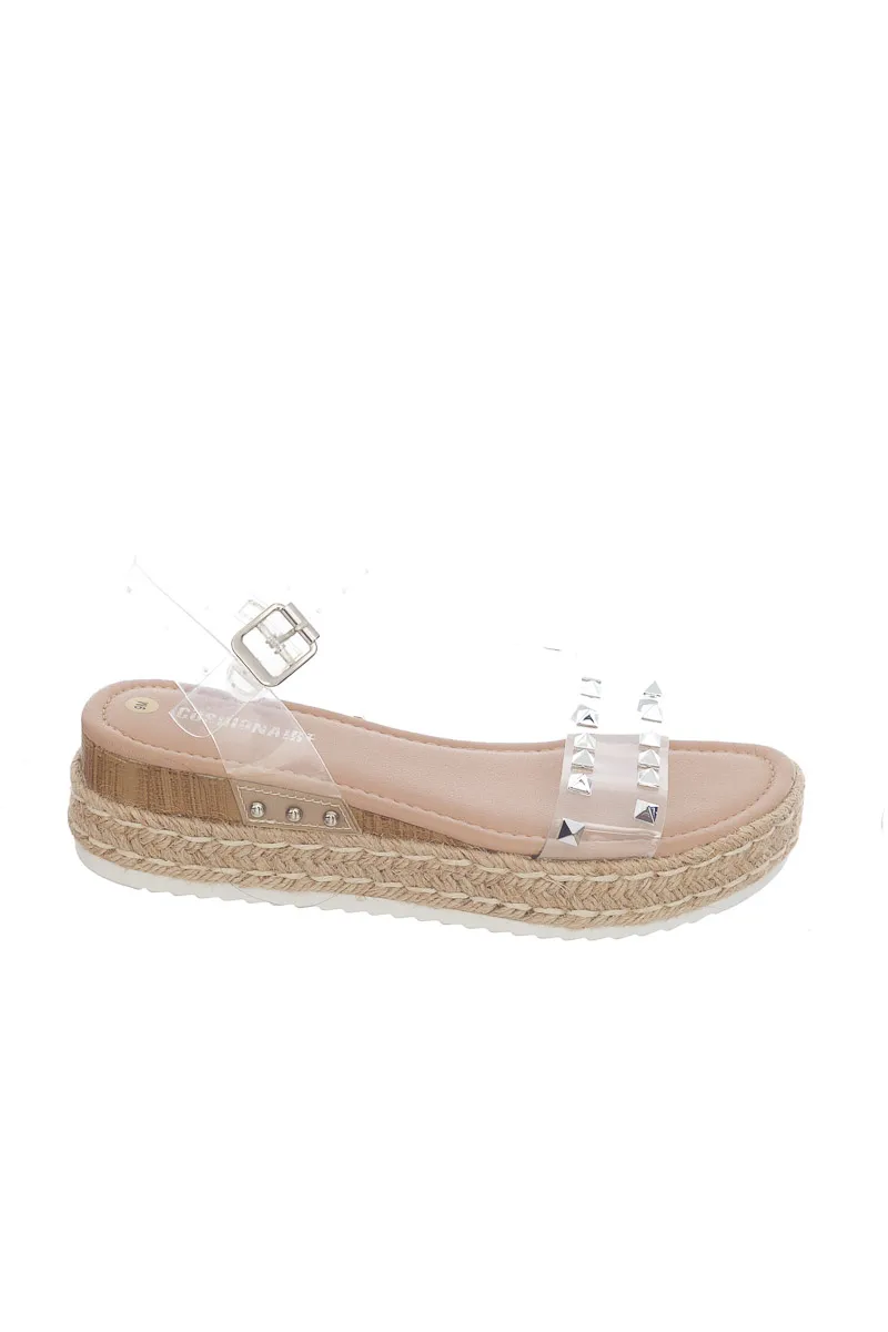 ZAPATOS COLOR BEIGE  CUSHIONARE